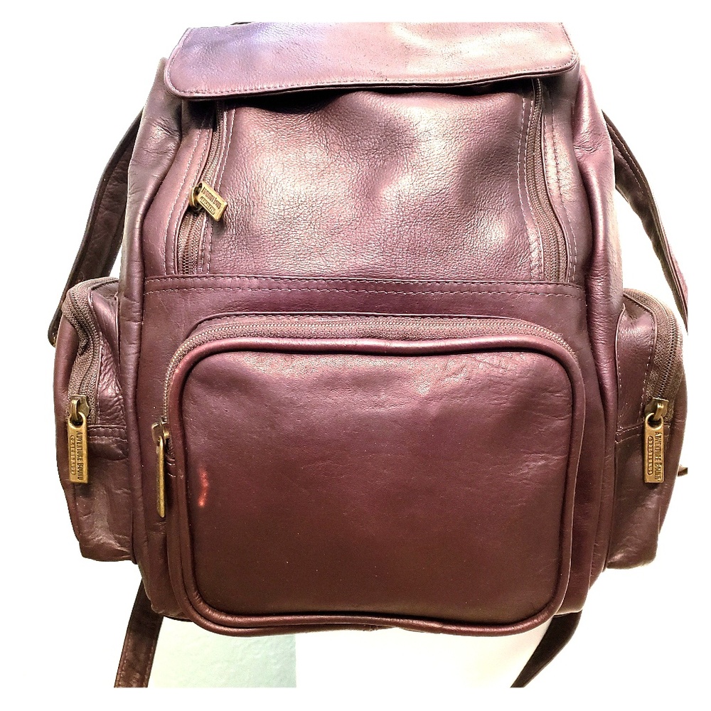 Vintage wilson leather backpack